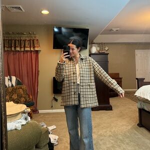 Madewell plaid jacket